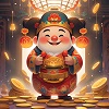 穿金色盔甲的魔尊司凤